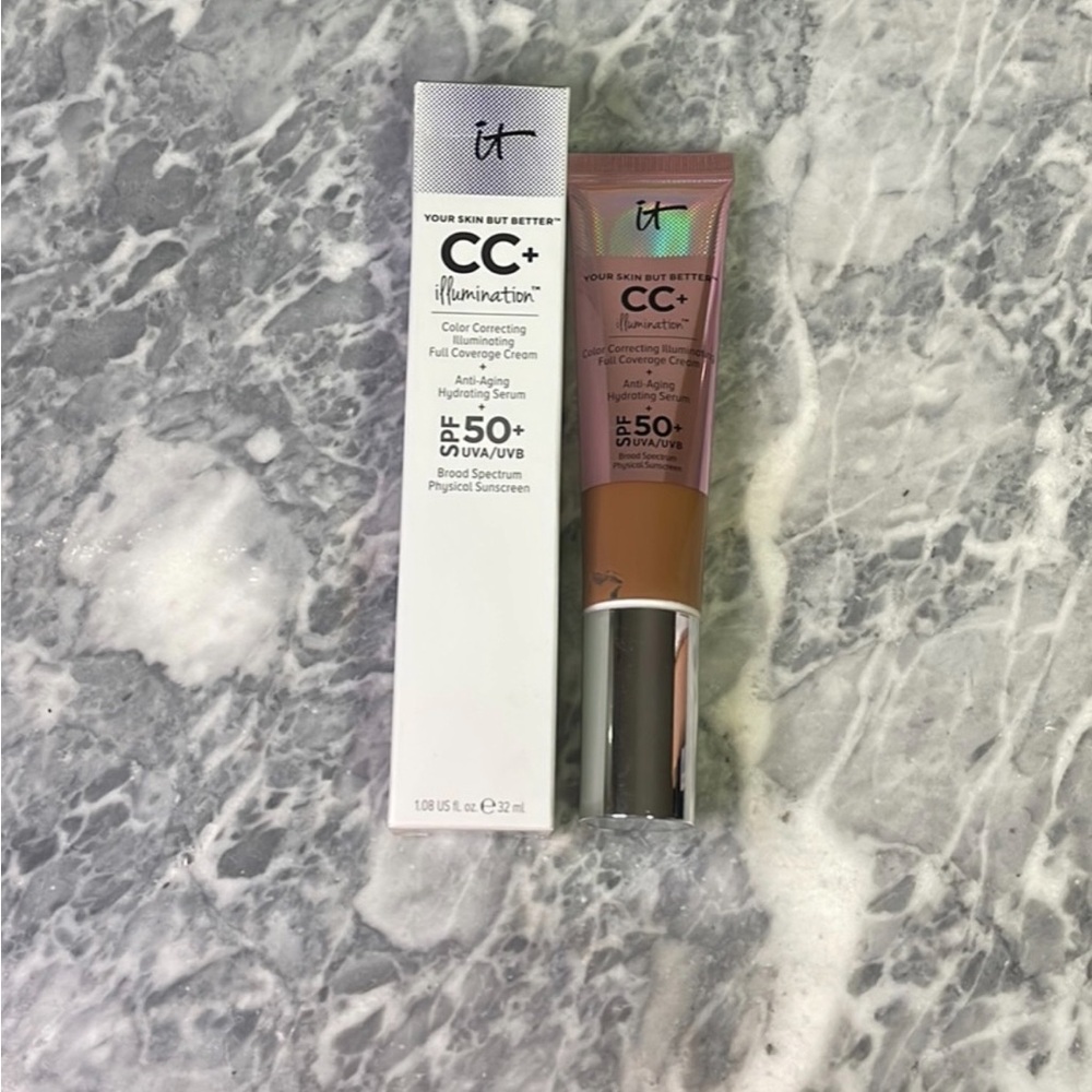 New It Cosmetics CC Illumination Cream Foundation Deep